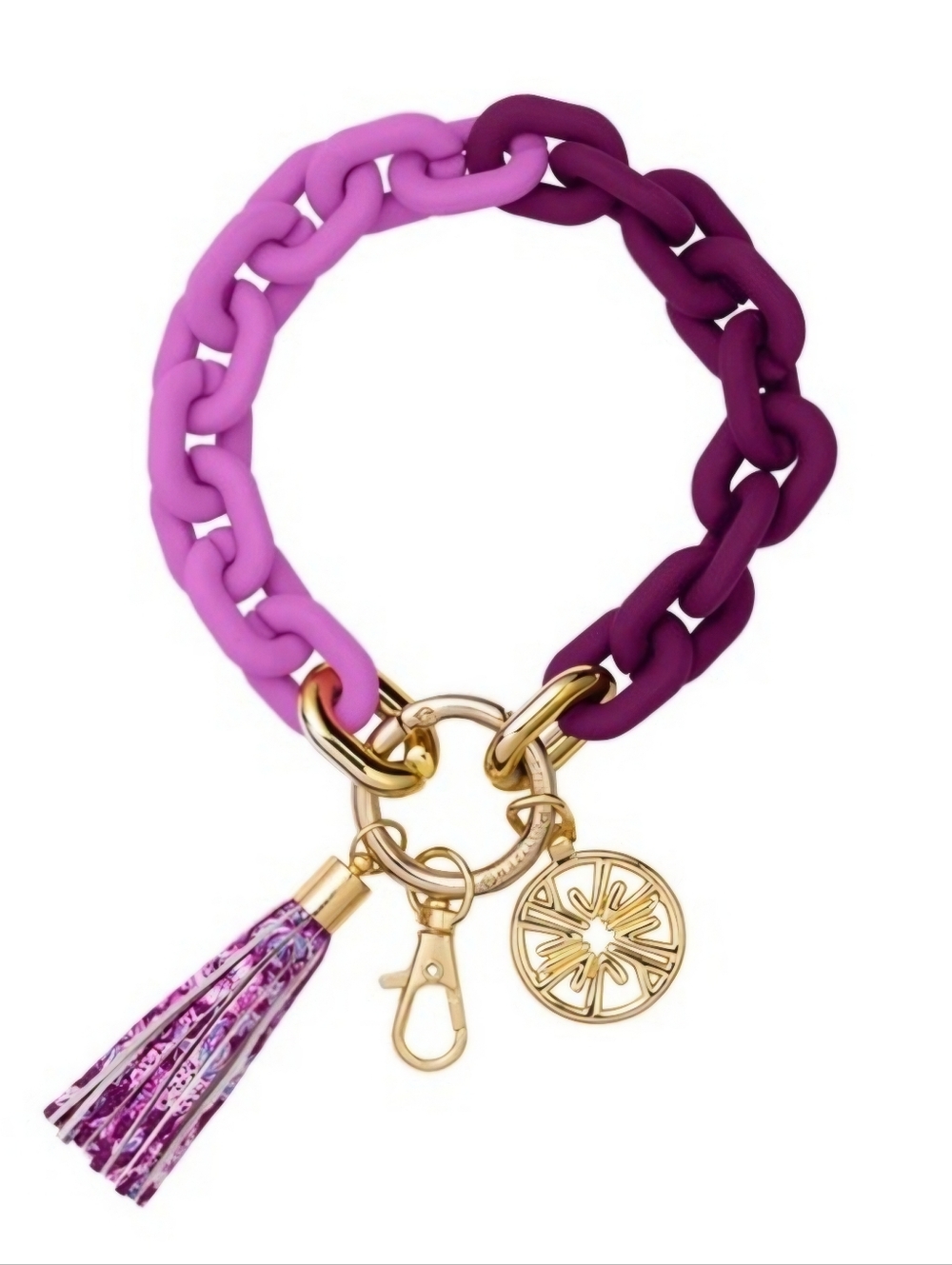 3 New Lilly Pulitzer Keychain Featured in Amarena Cherry Tropical With A Twist.